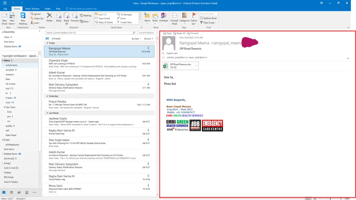 How to Stop Outlook from Marking All Trail Mails as Unread