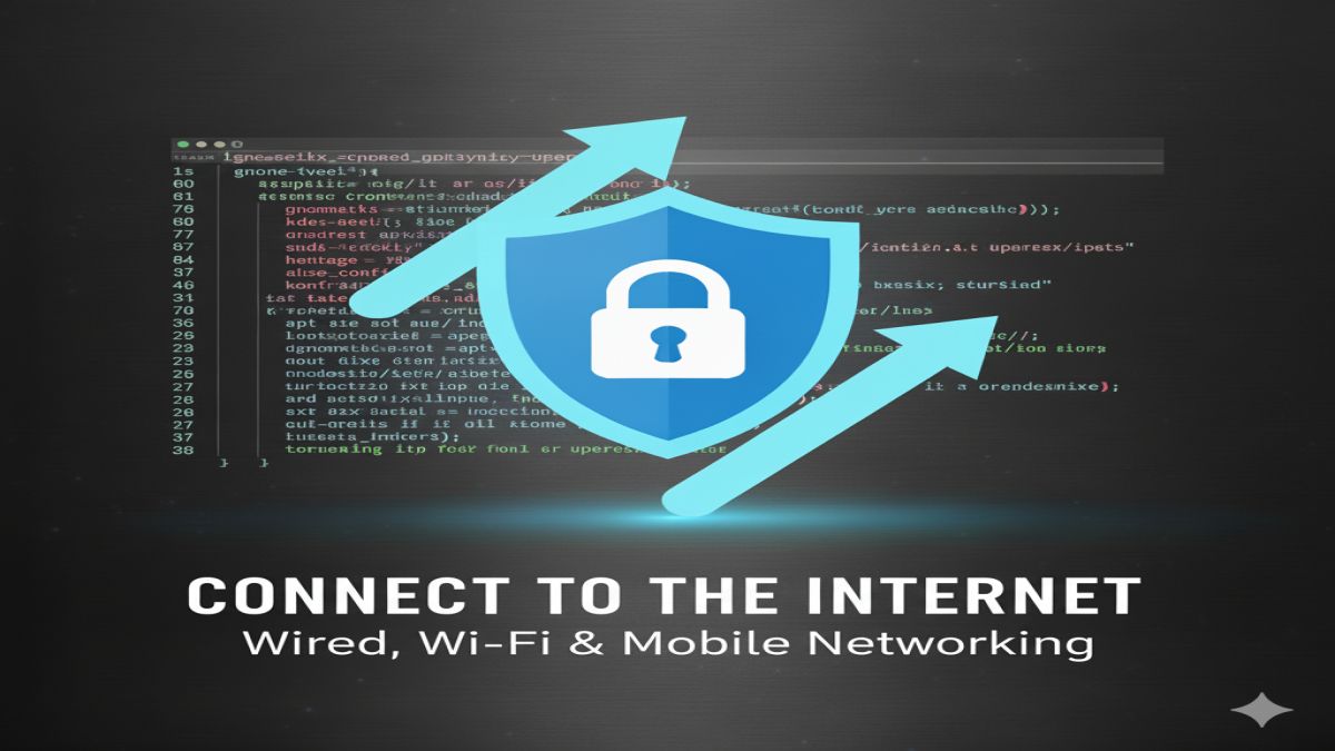How to Connect to the Internet on Linux (Wired and Wireless Setup + Troubleshooting)