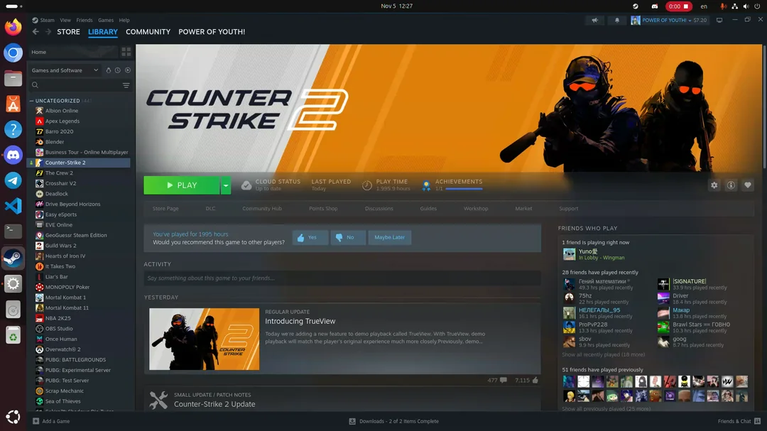 Steam Games on Ubuntu: Play CS2, Assassin’s Creed & More on Linux
